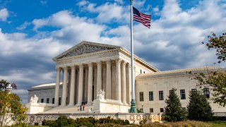 The US Supreme Court building in Washington DC.
