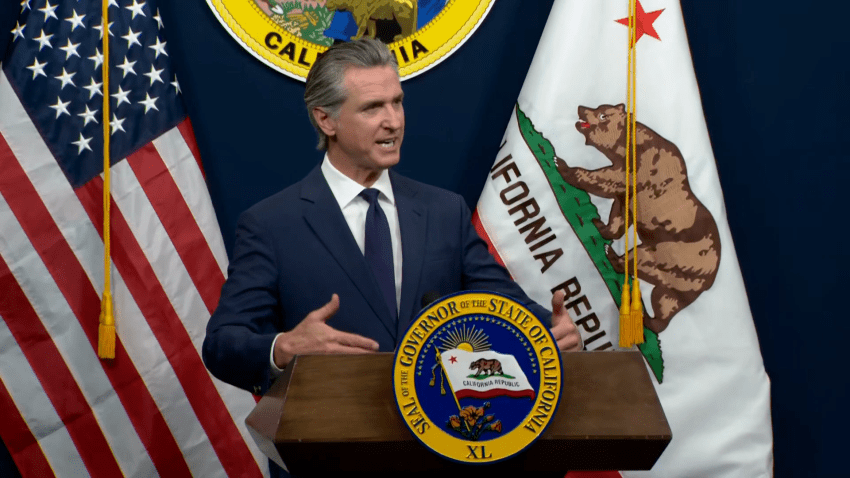 California Gov. Gavin Newsom