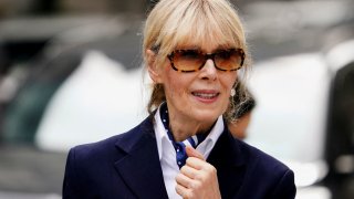 Writer E. Jean Carroll arrives at the 2nd U.S. Circuit Court of Appeals, where former U.S. President Donald Trump will arrive to ask a federal appeals court to overturn a $5 million jury verdict finding him liable for sexually assaulting and defaming her, who accused Trump of raping her nearly three decades ago, in Manhattan, New York, U.S., September 6, 2024.